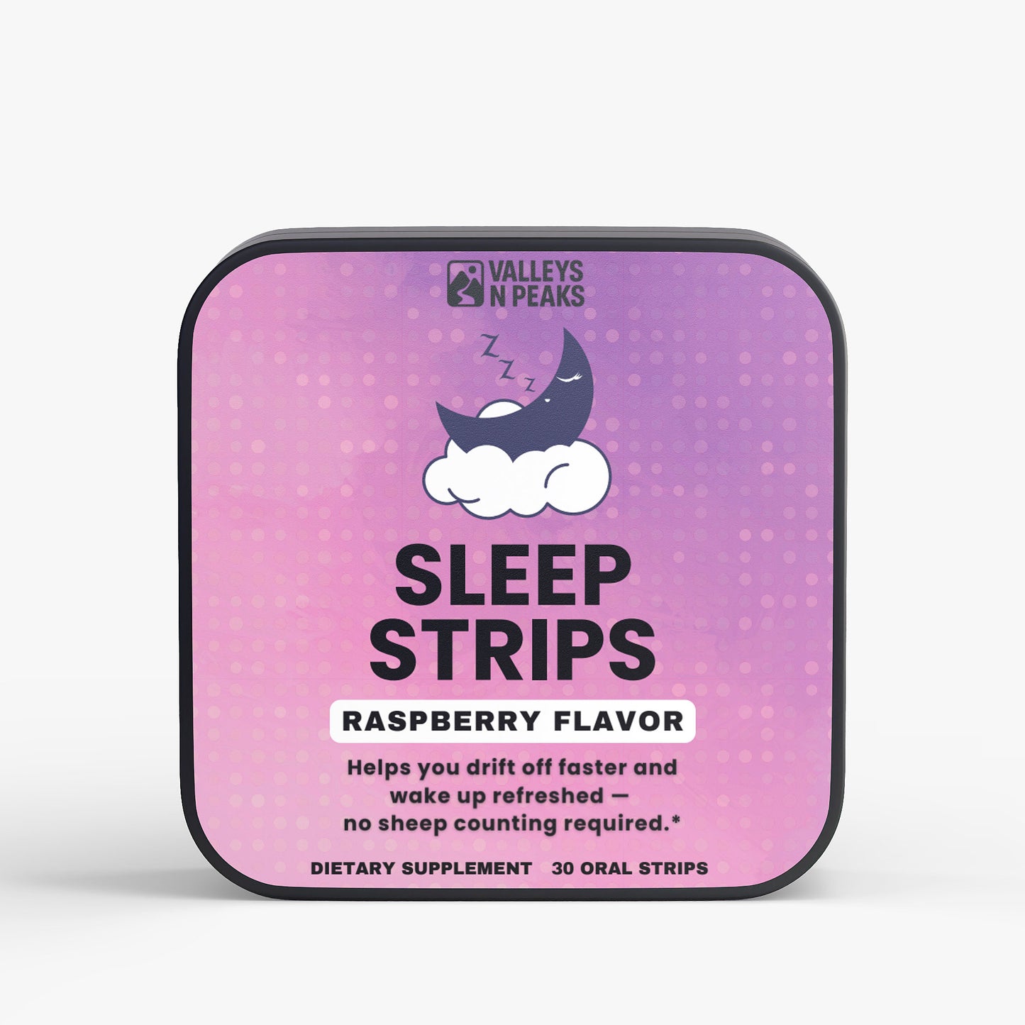 Sleep Strips - Raspberry Flavor (30 Oral Strips)
