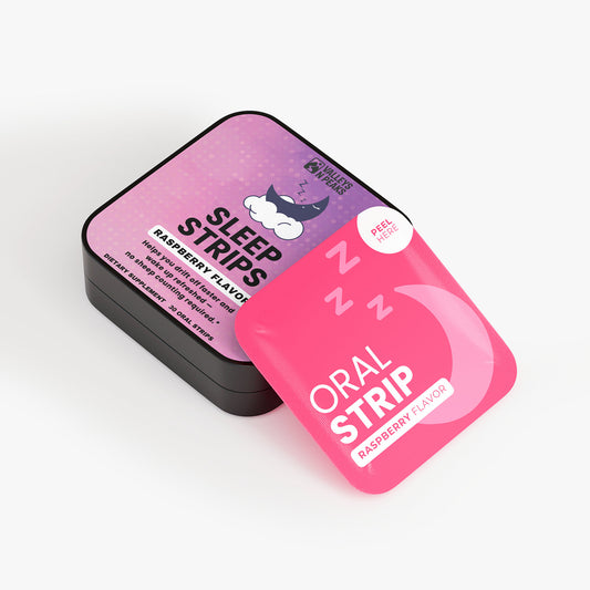 Sleep Strips - Raspberry Flavor (30 Oral Strips)